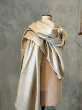Load image into Gallery viewer, PASHMINA SHAWL - NATURAL 2