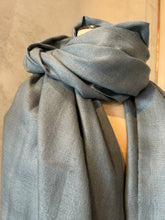Load image into Gallery viewer, PASHMINA SHAWL - SOFT GREY