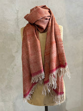 Load image into Gallery viewer, PASHMINA SHAWL - RUSSET_RUBY