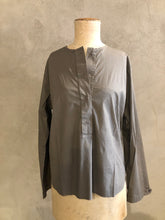 Load image into Gallery viewer, KRISTENSEN DU NORD_STRETCH COTTON POPLIN SHIRT C-326 _STONE
