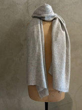 Load image into Gallery viewer, PASHMINA STOLE - SILVER