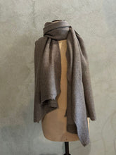 Load image into Gallery viewer, PASHMINA STOLE - CHESTNUT