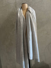 Load image into Gallery viewer, PASHMINA STOLE - SILVER