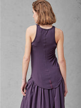 Load image into Gallery viewer, KRISTENSEN DU NORD COTTON TANK TOP_C_370_CURRANT
