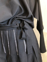 Load image into Gallery viewer, RAJESH PRATAP SINGH HAND-LOOMED WOOL SKIRT