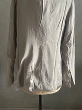 Load image into Gallery viewer, KRISTENSEN DU NORD SILK SATIN JACKET_X-137_STONE