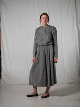 Load image into Gallery viewer, KRISTENSEN DU NORD_STRETCH COTTON POPLIN SHIRT C-326 _STONE