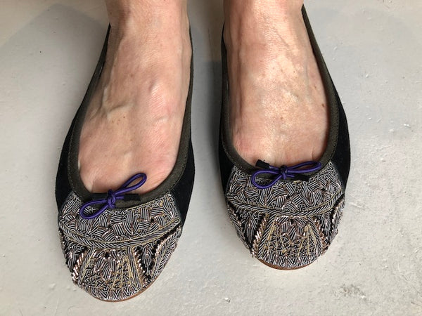 Meher kakalia shop bizi ballet flats