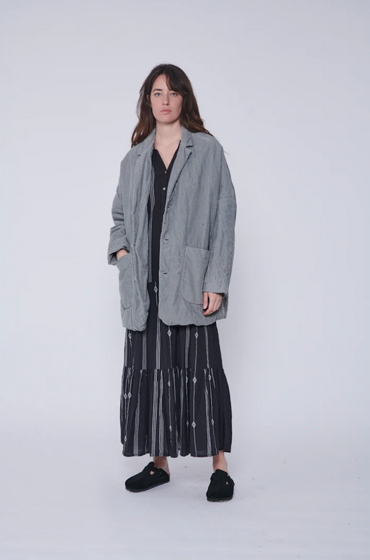 BSBEE ROMA COAT - CORDUROY - GREY