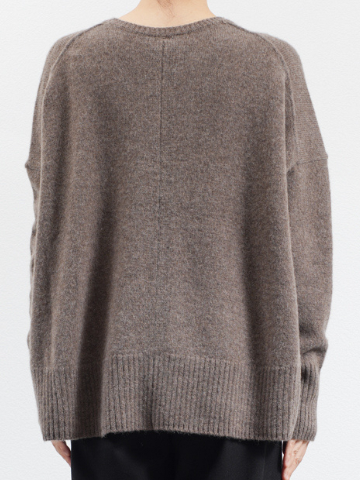 C.T.PLAGE PURE ALPACA SWEATER_OATMEAL