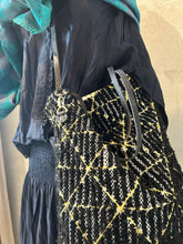 Load image into Gallery viewer, EN SHALLA-FOOD BAG - BLACK SARKLE
