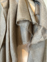 Load image into Gallery viewer, PASHMINA SHAWL - NATURAL 4
