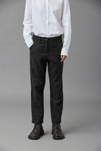 Load image into Gallery viewer, KRISTENSEN DU NORD_ COTTON HERRINGBONE CROPPED PANT
