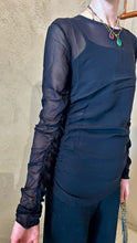 Load image into Gallery viewer, KRISTENSEN DU NORD_SILK GEORGETTE GATHERED TOP
