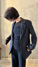 Load image into Gallery viewer, KRISTENSEN DU NORD_CASHMERE WOOL BLAZER
