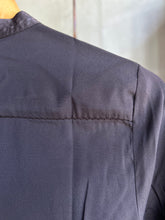 Load image into Gallery viewer, KRISTENSEN DU NORD_CHOCOLATE SILK BLOUSE
