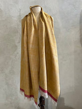 Load image into Gallery viewer, PASHMINA SHAWL - MUSTARD_RUBY
