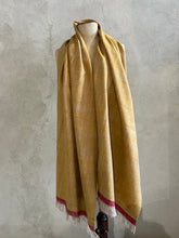 Load image into Gallery viewer, PASHMINA SHAWL - MUSTARD_RUBY

