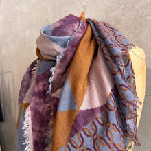 Load image into Gallery viewer, DIGITALLY PRINTED MERINO WOOL SCARF_ AW26_07
