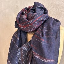 Load image into Gallery viewer, DIGITALLY PRINTED MERINO WOOL SCARF_ AW26_11
