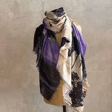 Load image into Gallery viewer, DIGITALLY PRINTED MERINO WOOL SCARF_ AW26_13
