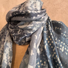 Load image into Gallery viewer, DIGITALLY PRINTED MERINO WOOL SCARF_ AW26_14
