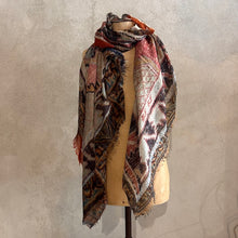 Load image into Gallery viewer, DIGITALLY PRINTED MERINO WOOL SCARF_ AW26_17
