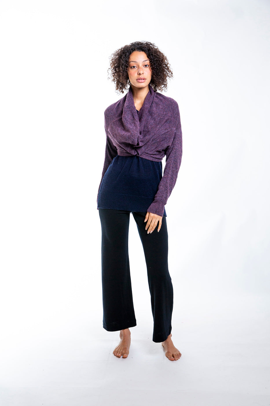 STUDIO STRANGE PALAZZO PANTS_BLACK
