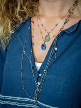 Load image into Gallery viewer, SHARING SHORT TIBETAN PENDANT | LAPIS
