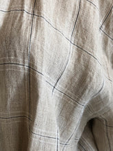 Load image into Gallery viewer, LINEN KIMONO_STONE CHECK
